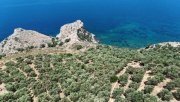 Ravdoucha MIT VIDEO Kreta, Ravdoucha: Premium-Hanggrundstück nahe am Meer mit erteilter Baugenehmigung und traumhaftem Meerblick kaufen